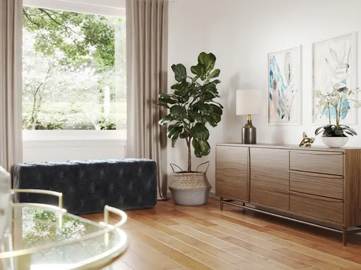 Dining Room · Midcentury Modern designed by Chante