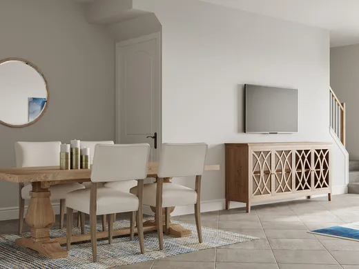 Living Room · Contemporary designed by Amber