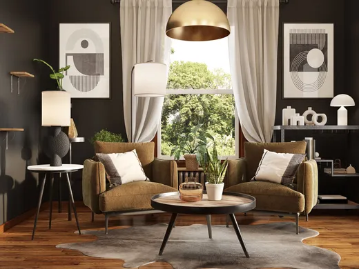 Reading Room · Bohemian designed by Kristin