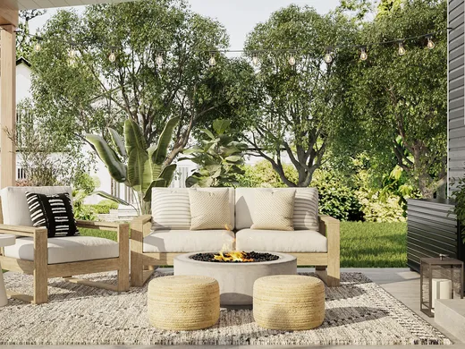Outdoor Space · Bohemian designed by Amanda