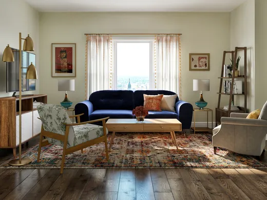 Living Room · Eclectic designed by Hanna