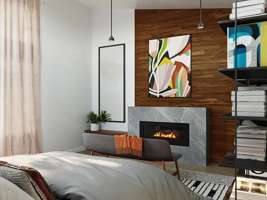 Bedroom designed by Angelli