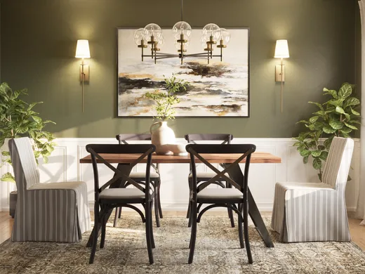 Dining Room · Farmhouse designed by Jennifer
