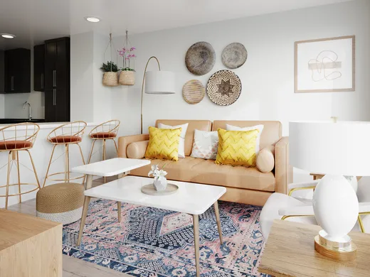 Living Room · Eclectic designed by Romina