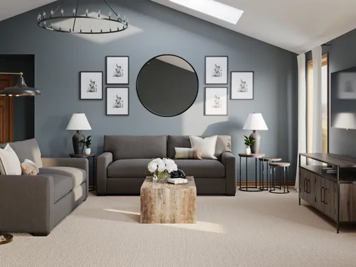 Living Room · Farmhouse designed by Jennifer