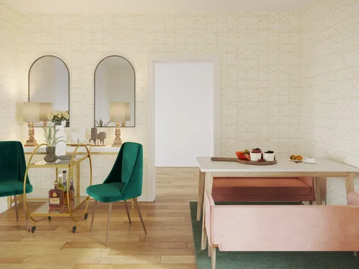 Dining Room · Eclectic designed by Jimena
