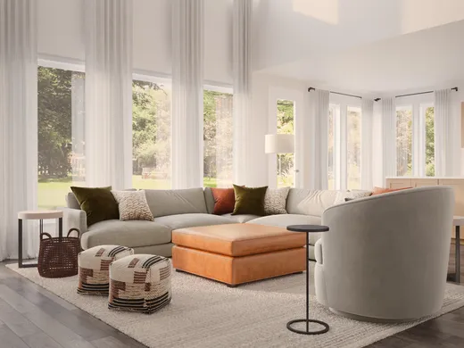 Living Room · Contemporary designed by Anny