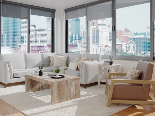 Living Room · Contemporary designed by Ellis