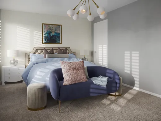 Bedroom · Glam designed by Kayla