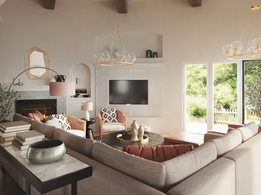 Living Room · Modern designed by Lena