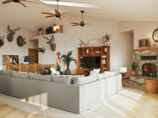Living Room · Industrial designed by Dayana