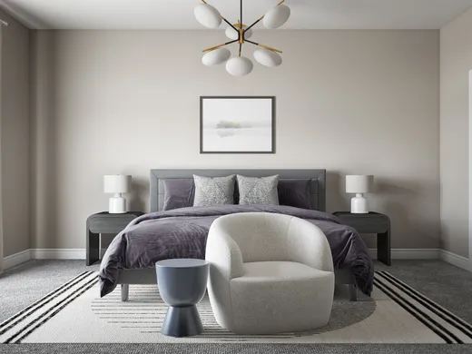 Bedroom designed by Jacqueline