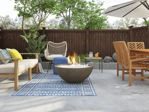 Outdoor Space · Bohemian designed by Priscila