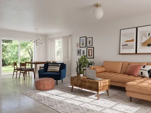 Living Room · Bohemian designed by Rachel