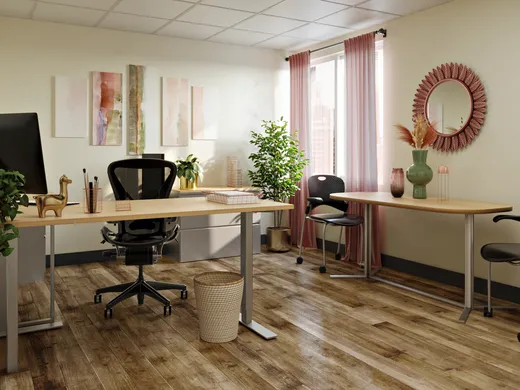 Office · Eclectic designed by Leah