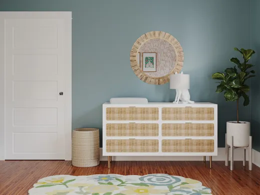 Nursery · Eclectic designed by Kelby