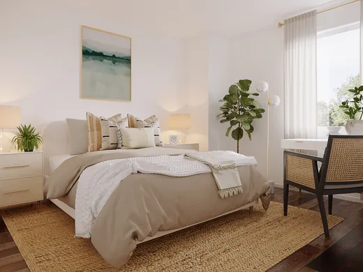 Bedroom · Midcentury Modern designed by Keegan