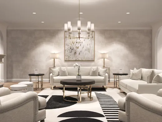 Living Room · Contemporary designed by Denise