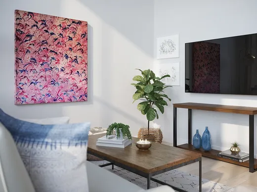 Living Room · Eclectic designed by Aubrey