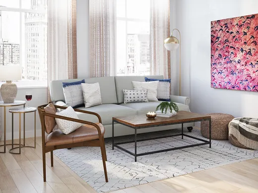 Living Room · Eclectic designed by Aubrey