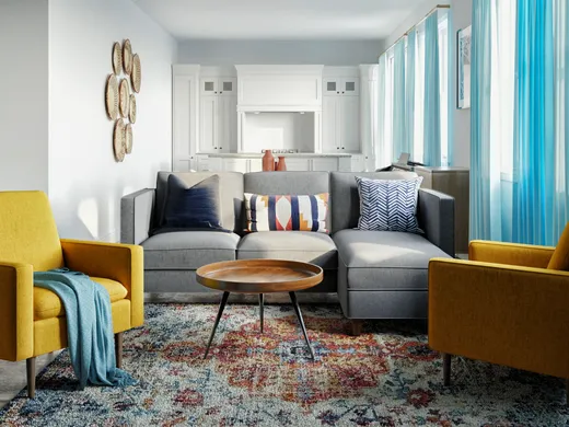 Living Room · Eclectic designed by Malena