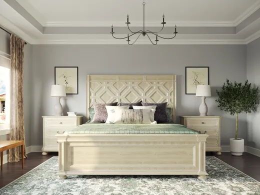 Bedroom · Farmhouse designed by Haley
