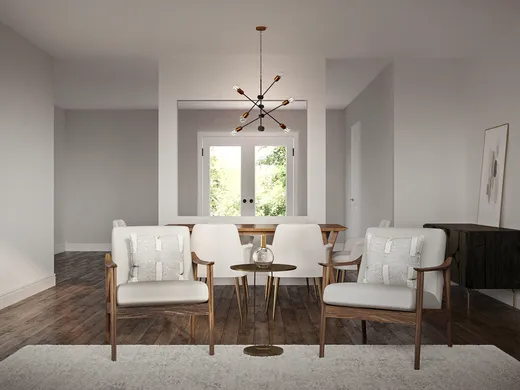 Living Room · Midcentury Modern designed by Mariana