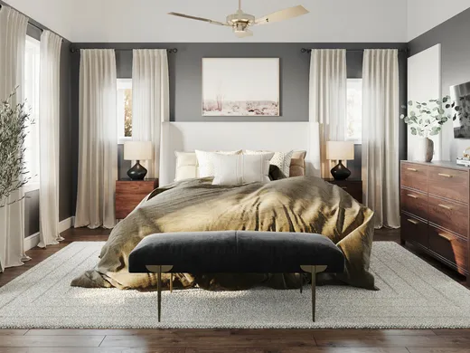 Bedroom designed by Christina
