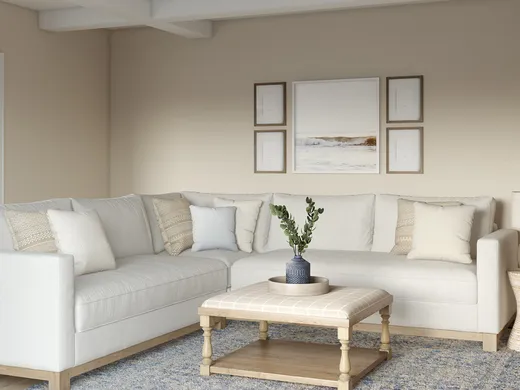 Living Room · Transitional designed by Kayla