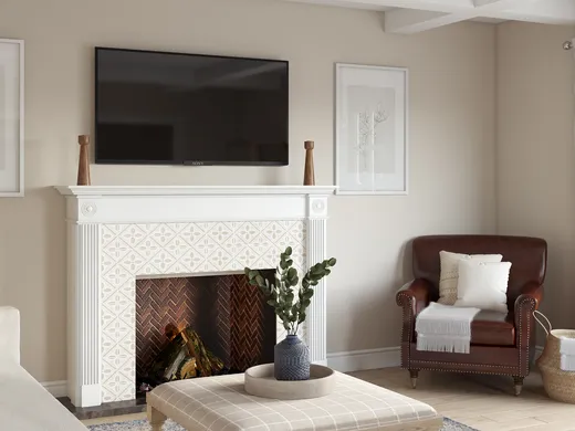 Living Room · Transitional designed by Kayla