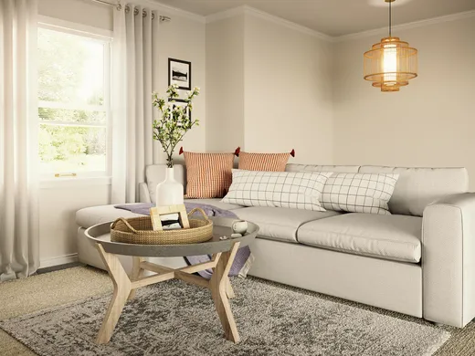 Living Room · Contemporary designed by Amelia