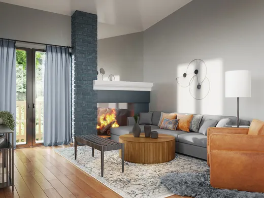 Living Room · Modern designed by Jimena