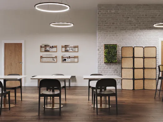 Living Room · Modern designed by Brittany