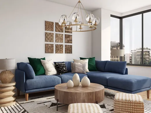Living Room · Bohemian designed by Aubrey