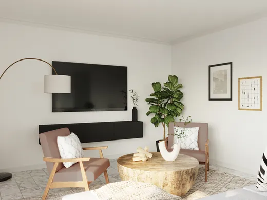 Living Room · Eclectic designed by Daniela