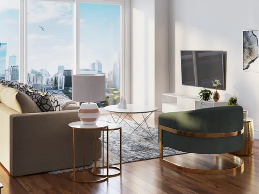 Living Room · Glam designed by Chante