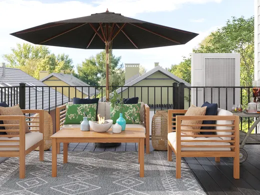 Outdoor Space · Contemporary designed by Eleasud