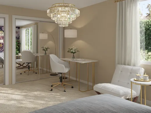 Bedroom · Eclectic designed by Tara