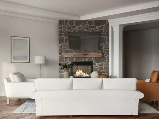 Living Room · Eclectic designed by Sarah