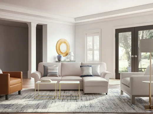 Living Room · Eclectic designed by Sarah