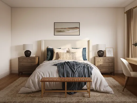 Bedroom designed by Christina