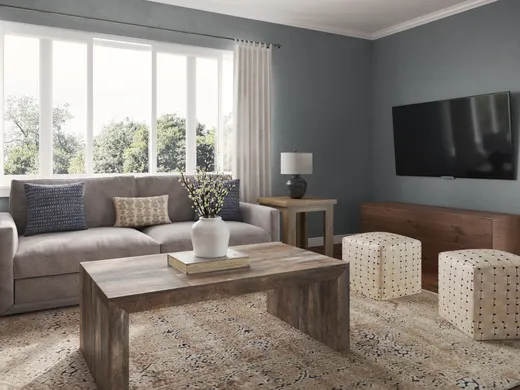Living Room · Rustic designed by Daniela