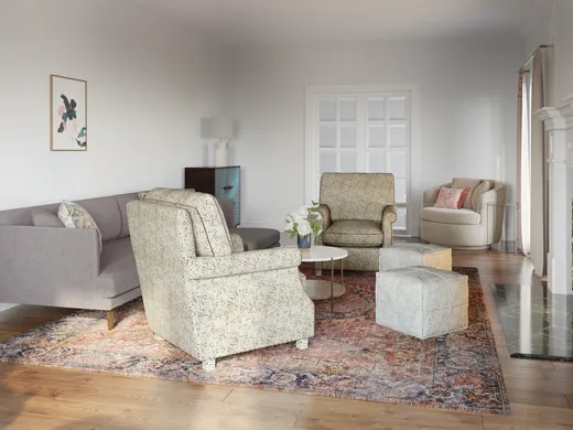 Living Room · Farmhouse designed by Yonka