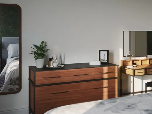 Bedroom · Eclectic designed by Omire
