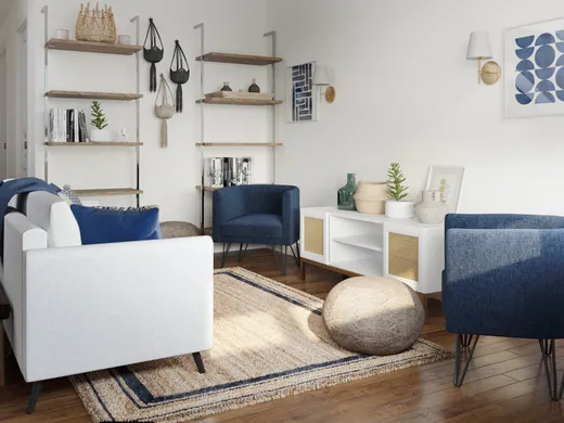Living Room · Bohemian designed by Emily