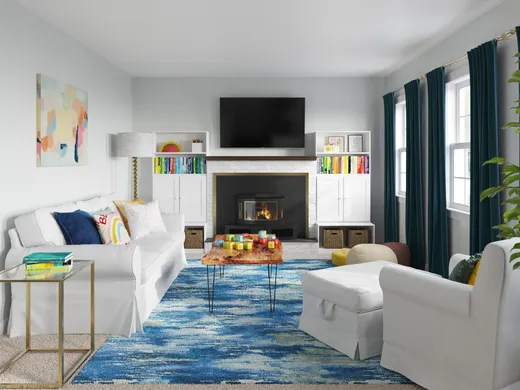 Playroom · Eclectic designed by Taylor