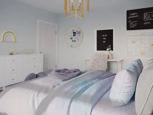 Bedroom designed by Emily