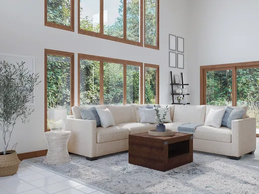 Living Room · Transitional designed by Kayla