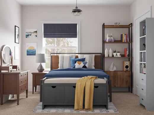 Bedroom · Coastal designed by Aubrey