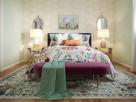 Bedroom · Eclectic designed by Hanna